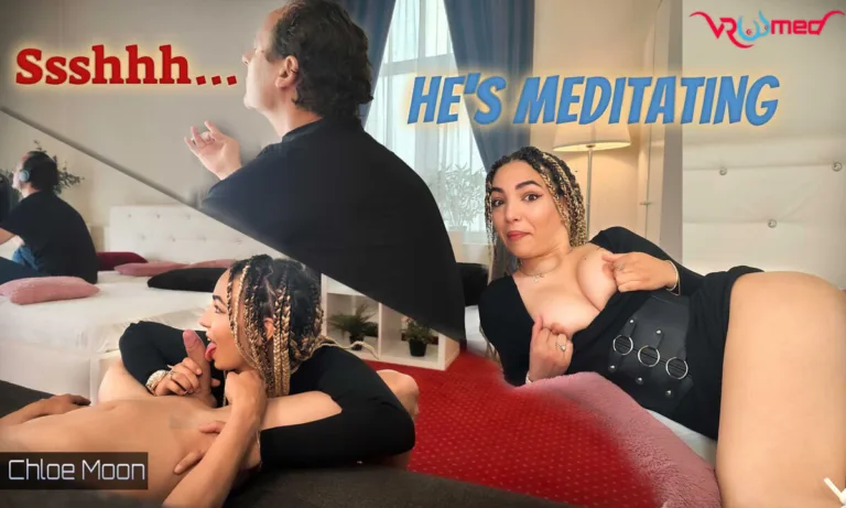 Ssshhh… He’s Meditating